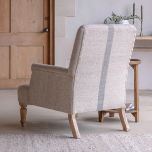 Nkuku Kallu Wool & Cotton Occasional Chair